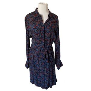 Navy/Red Free Assembly NWT Dress